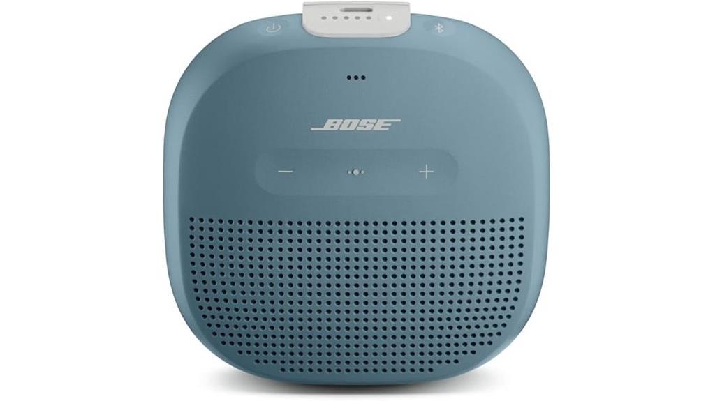 compact bluetooth speaker blue