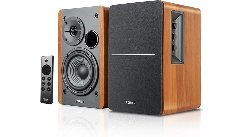 bluetooth bookshelf speakers system