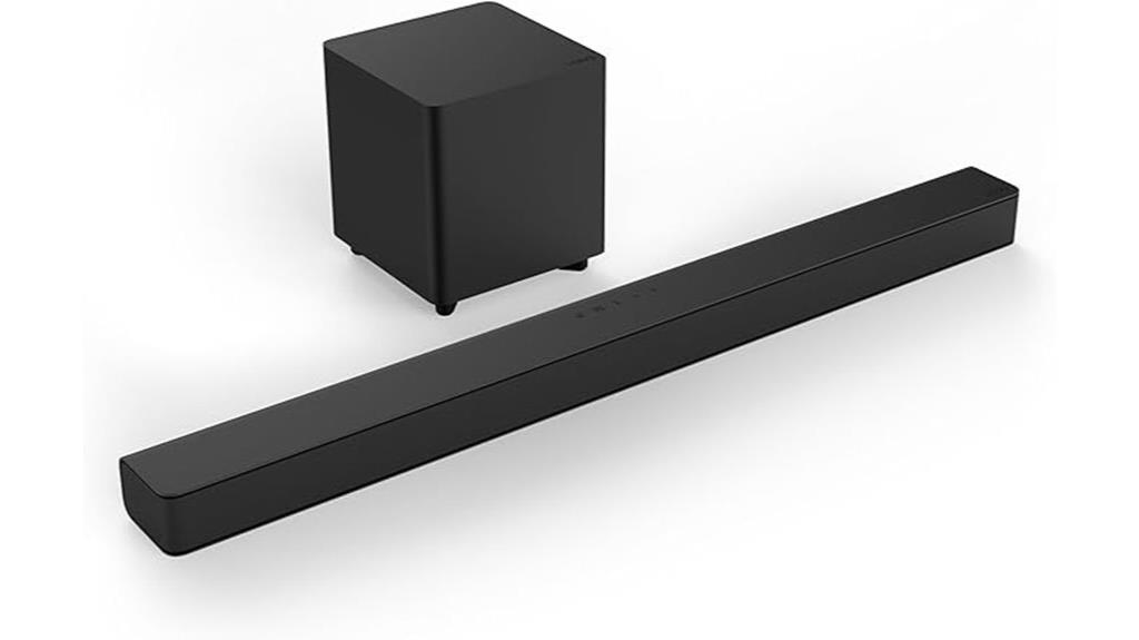 vizio 2 1 sound bar