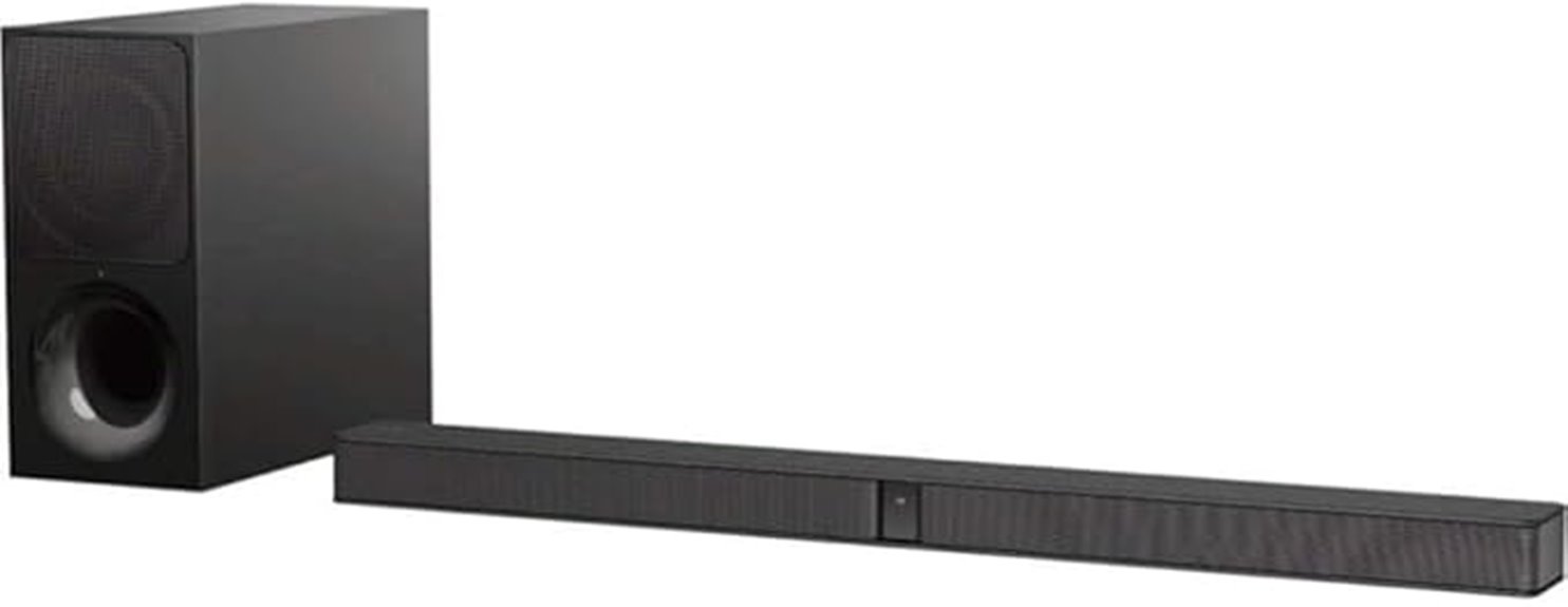 wireless subwoofer soundbar system