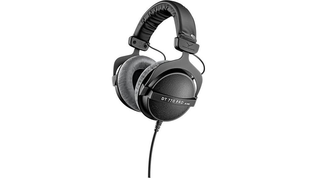 professional over ear studio headphones