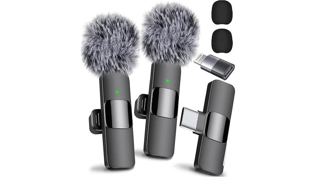 wireless lavalier microphone bundle