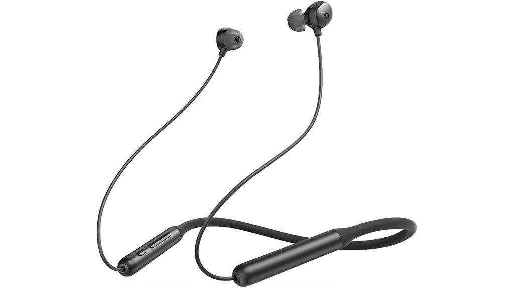 wireless neckband headphones design