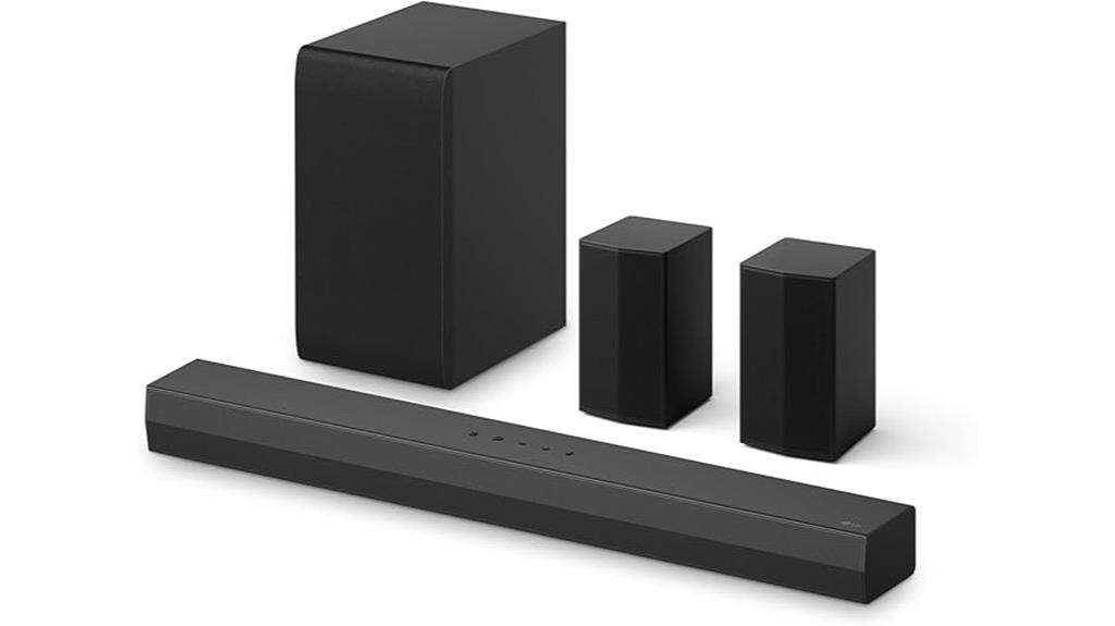 lg soundbar with subwoofer