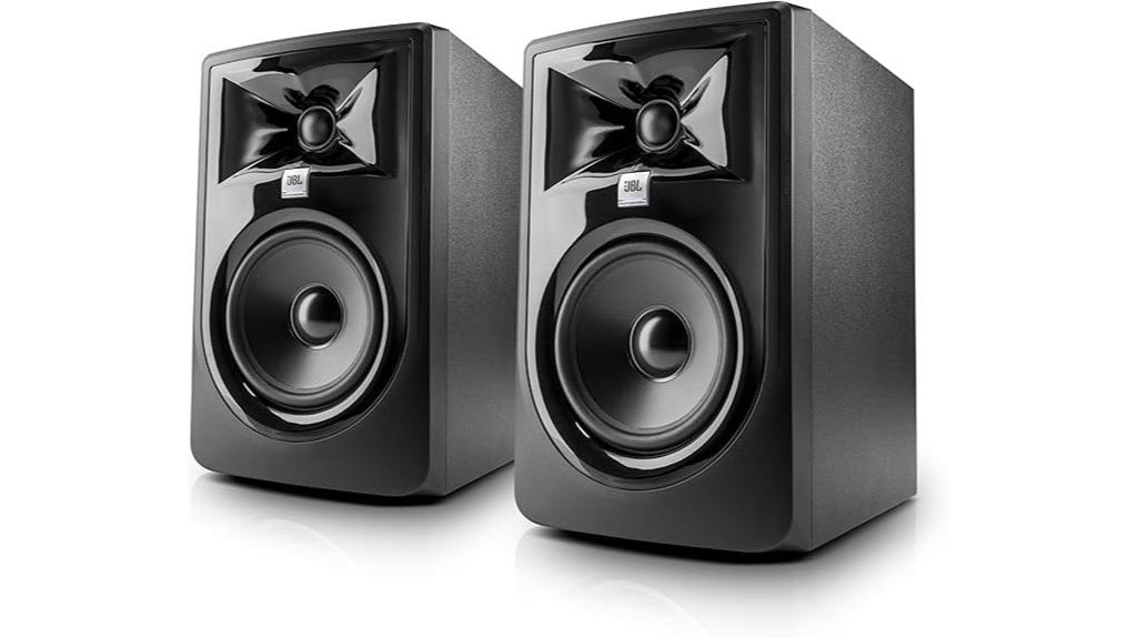 powered studio monitor speakers