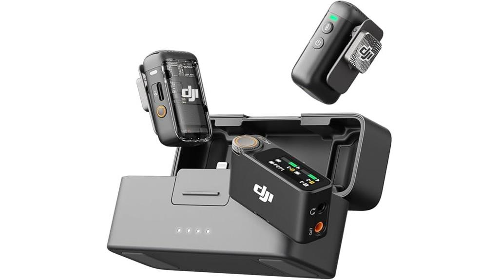 wireless lavalier microphone set